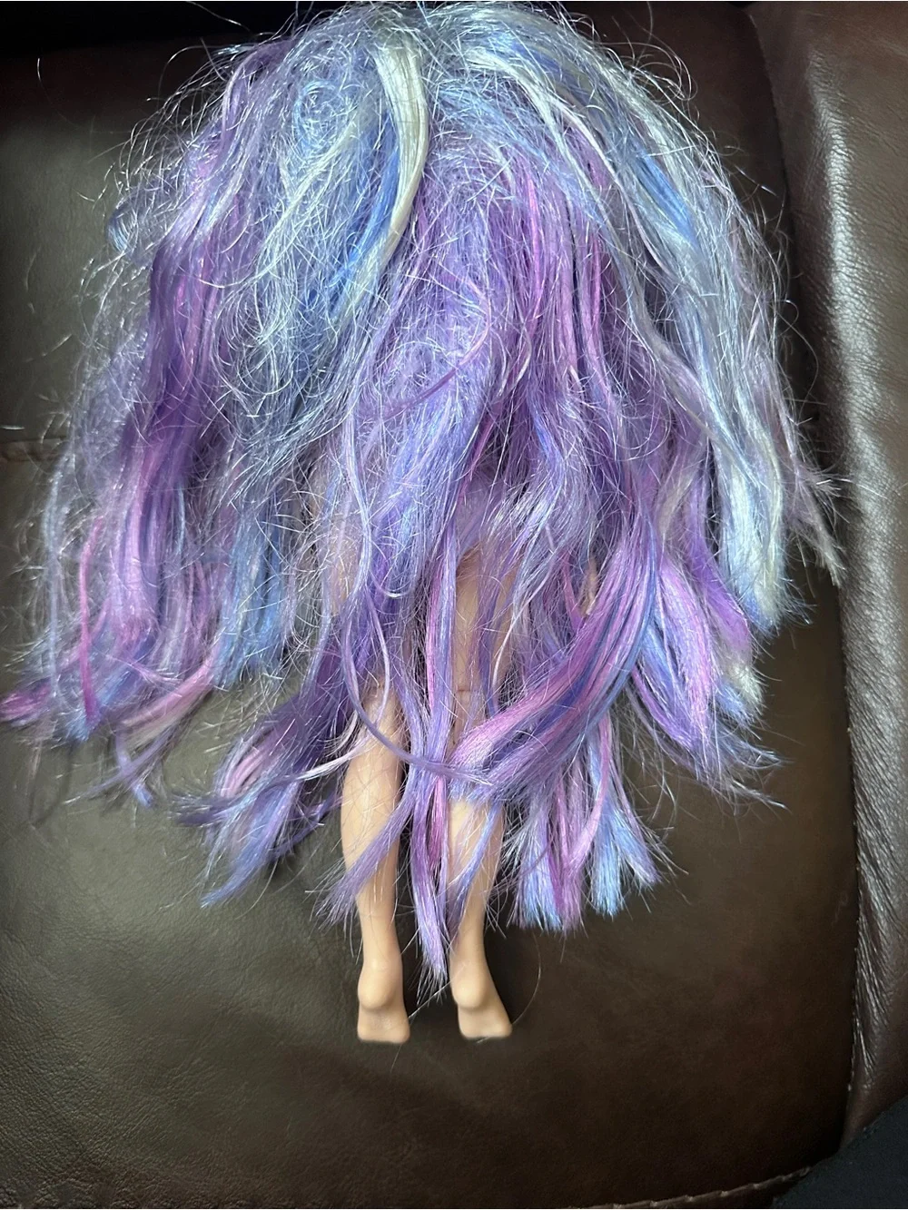 Rainbow High Cheer Violet Willow Purple Cheerleader Doll with no clothes